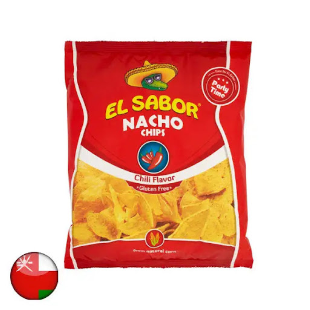 EL SABOR NACHO CHIPS CHILLY 225G